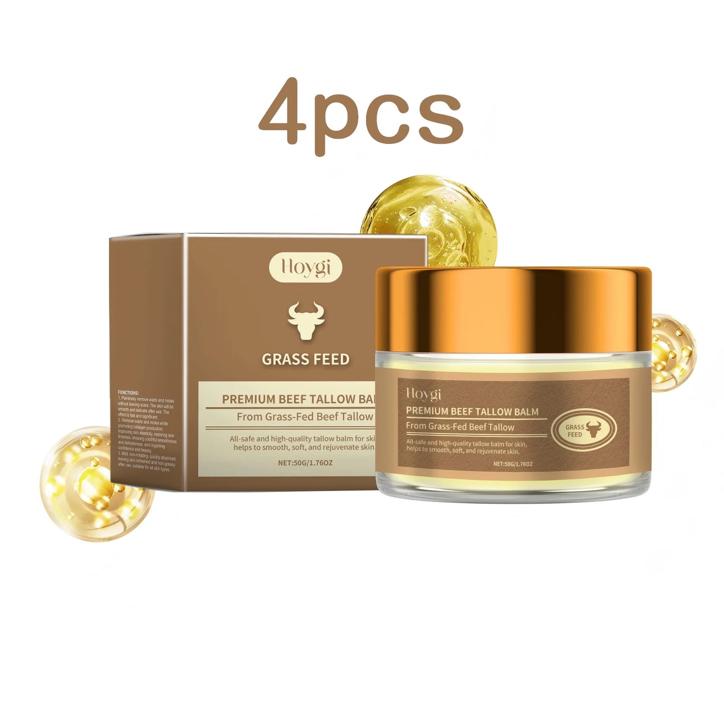 Hoygi Beef Tallow Face Cream – Deep Moisture & Skin Repair 50g