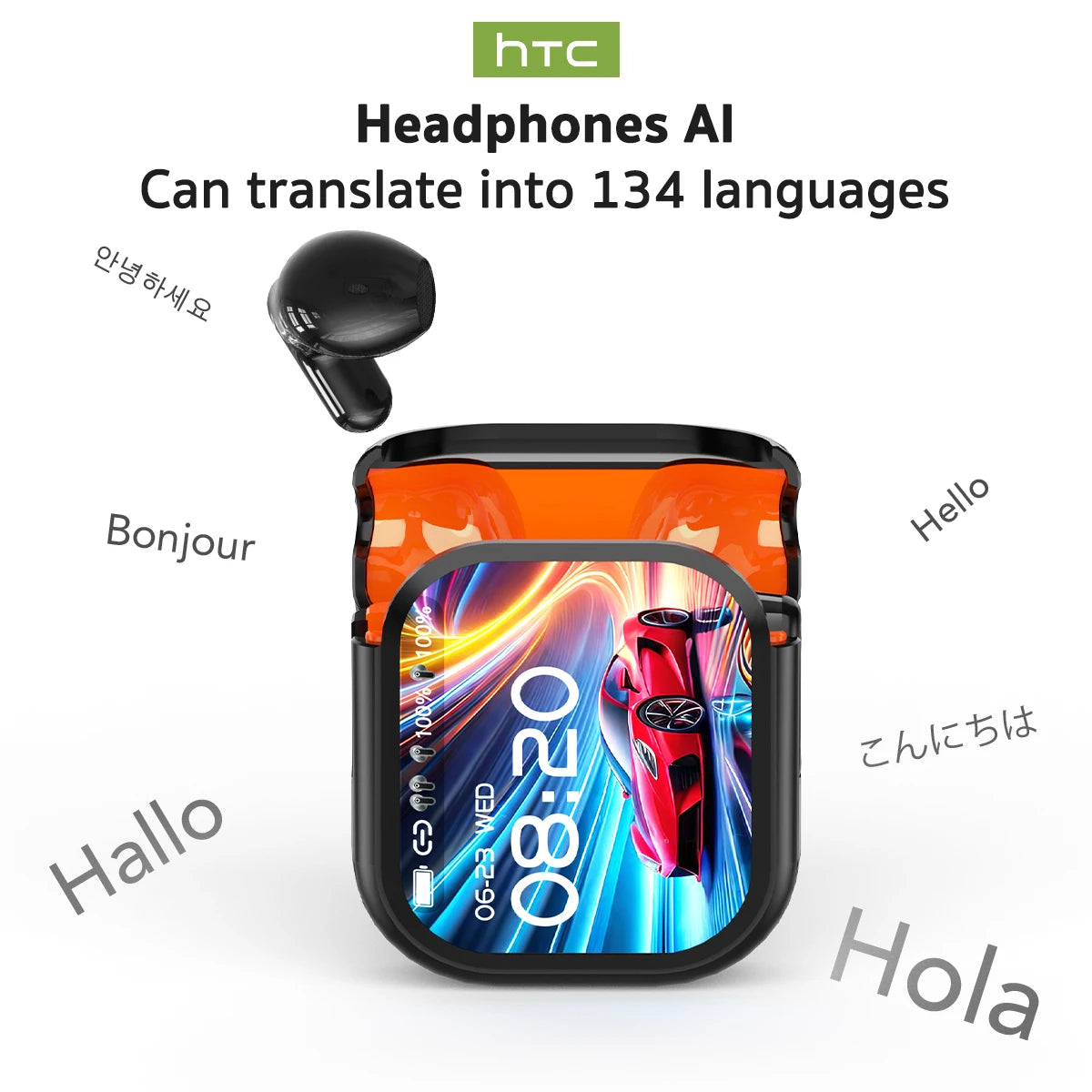 HTC NE20 TWS Earbuds | Bluetooth V6 Noise Reduction
