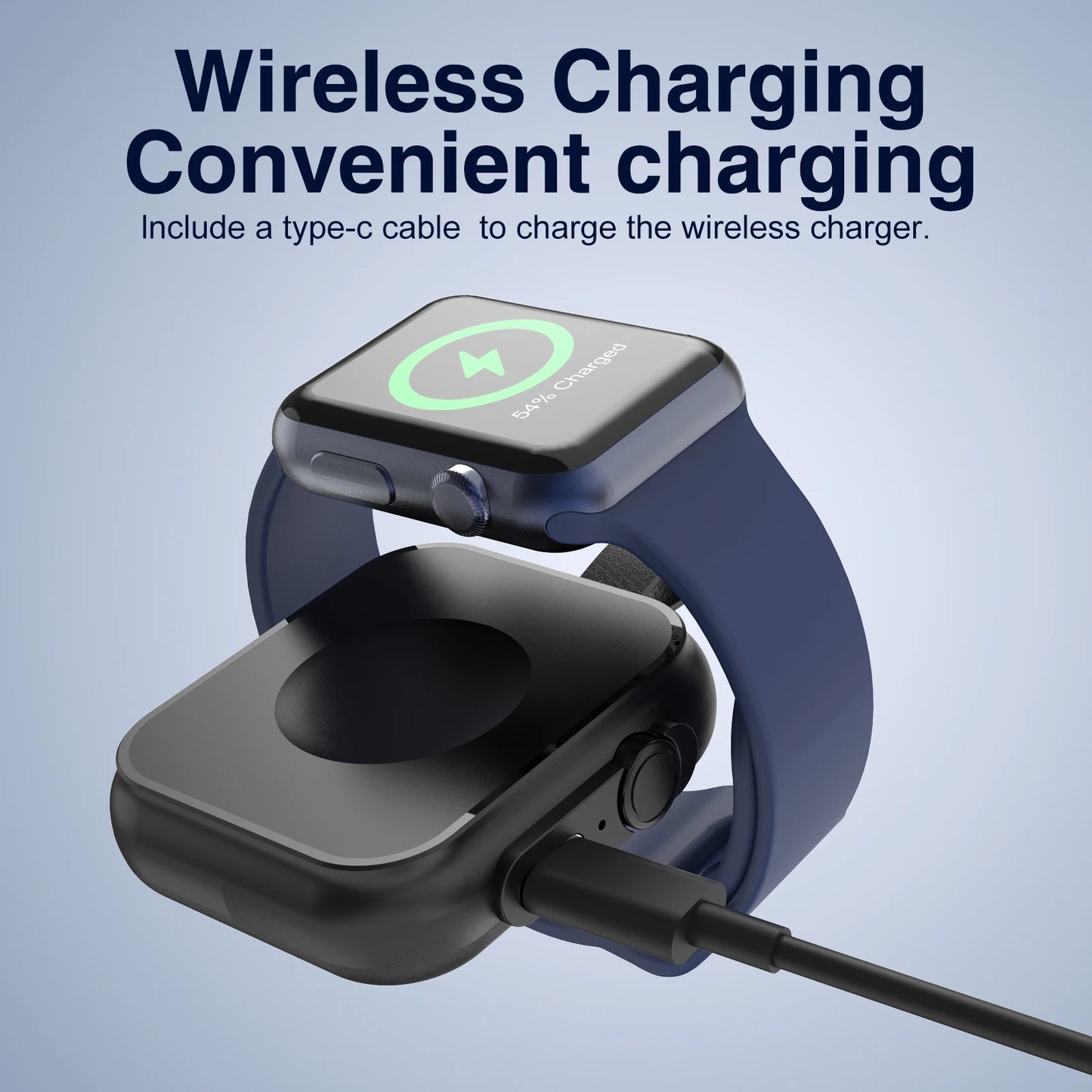 Magnetic Wireless Charger for Apple Watch | Fast Charging Cable