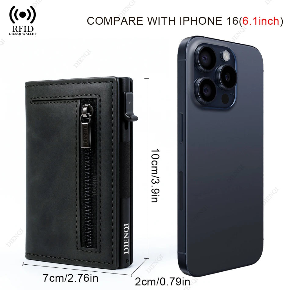 Men’s RFID Blocking Card Holder Wallet