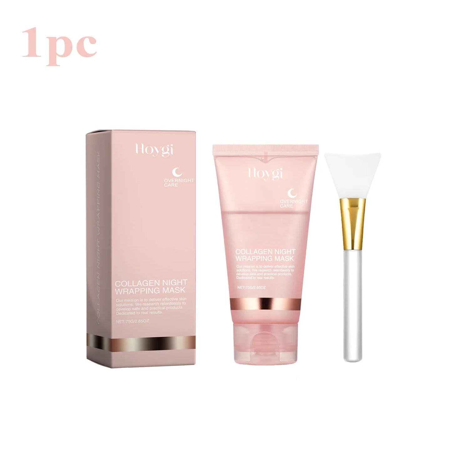 Korean Collagen Overnight Mask – Deep Hydrating Peel-Off Night Cream