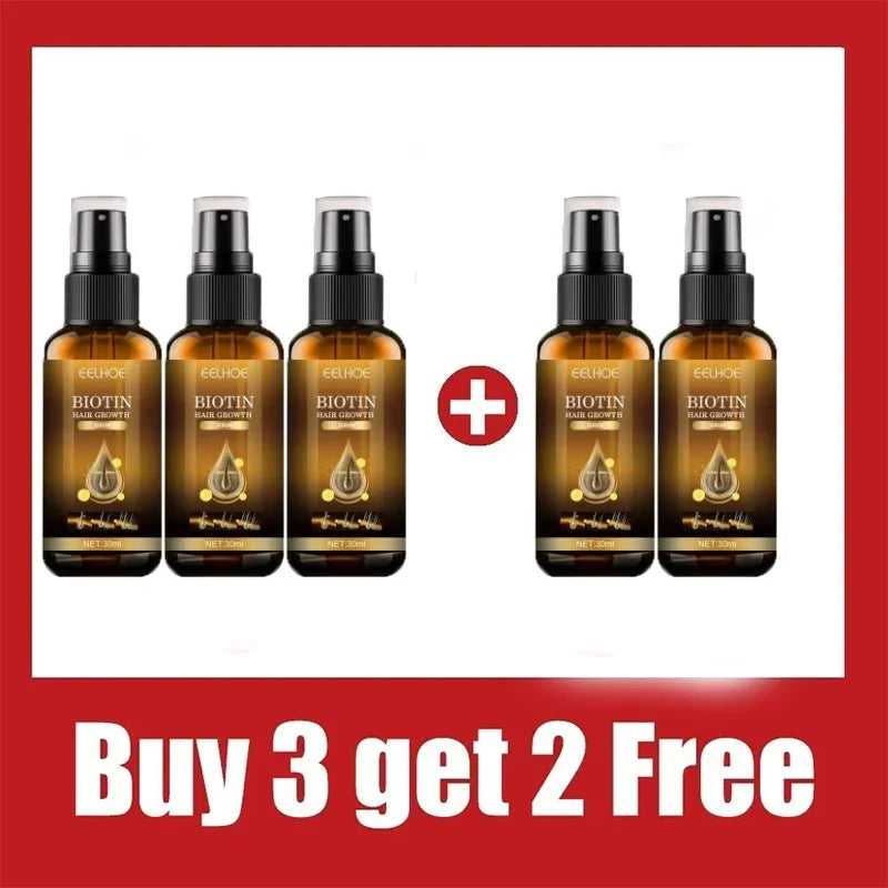 Biotin Hair Growth Spray Stop Hair Loss & Boost Thickness