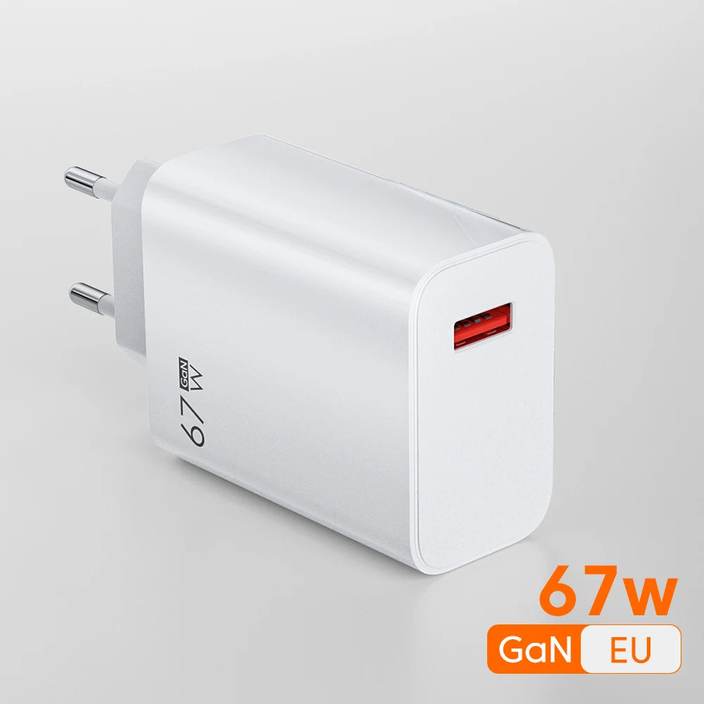 Xiaomi 67W Fast Charger | Turbo Quick Charge with Type-C Cable