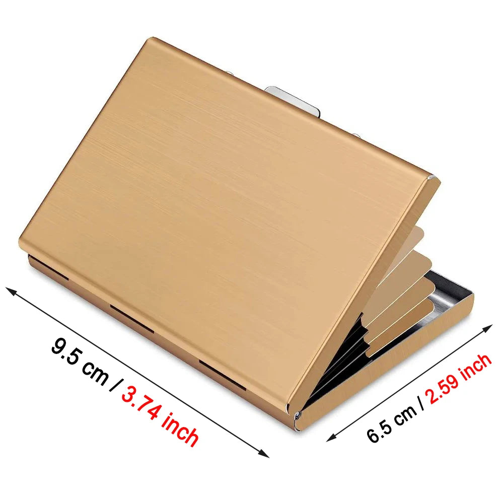 Minimalist RFID Blocking Card Holder Wallet