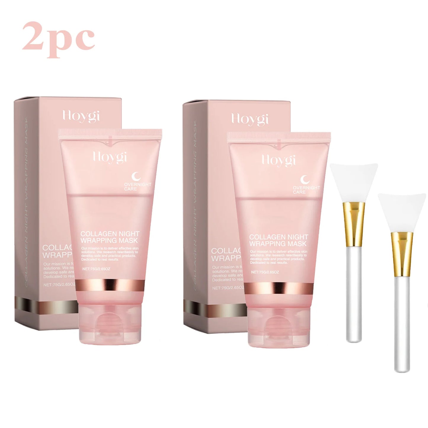 Korean Collagen Overnight Mask – Deep Hydrating Peel-Off Night Cream