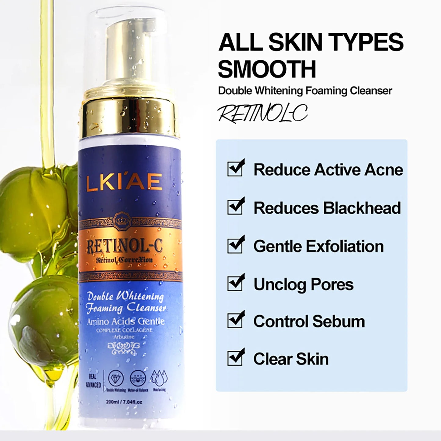 Ultimate Whitening Skin Care Set  Retinol & Collagen