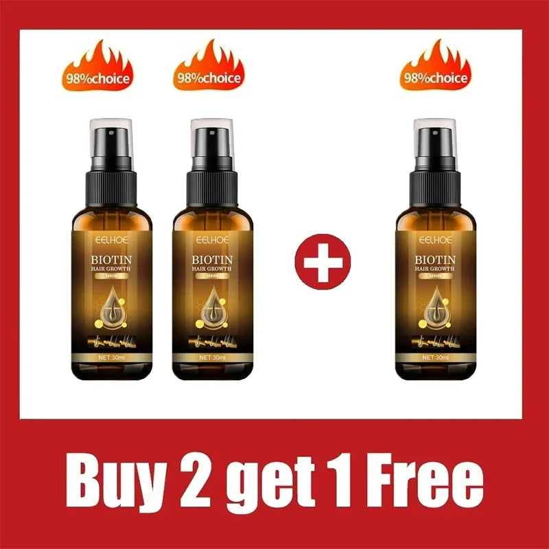 Biotin Hair Growth Spray Stop Hair Loss & Boost Thickness