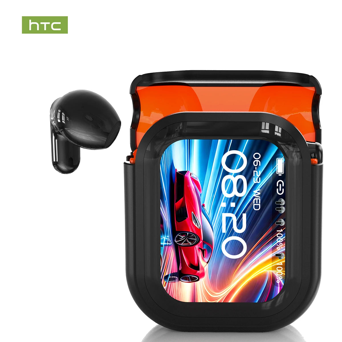 HTC NE20 Bluetooth 6.0 Wireless Translator Earphones – IPX4, Long Battery