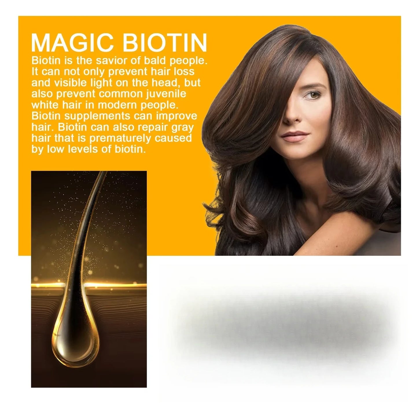 Biotin Hair Growth Spray Stop Hair Loss & Boost Thickness