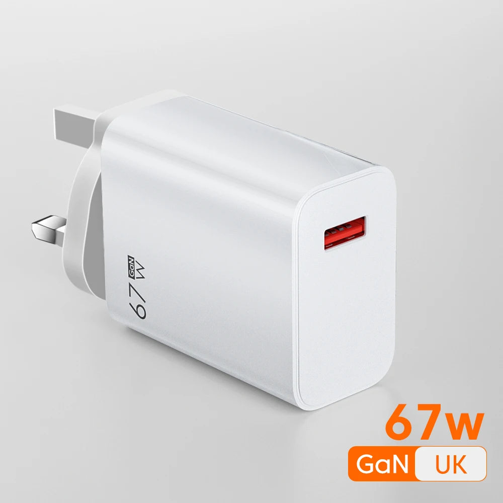 Xiaomi 67W Fast Charger | Turbo Quick Charge with Type-C Cable