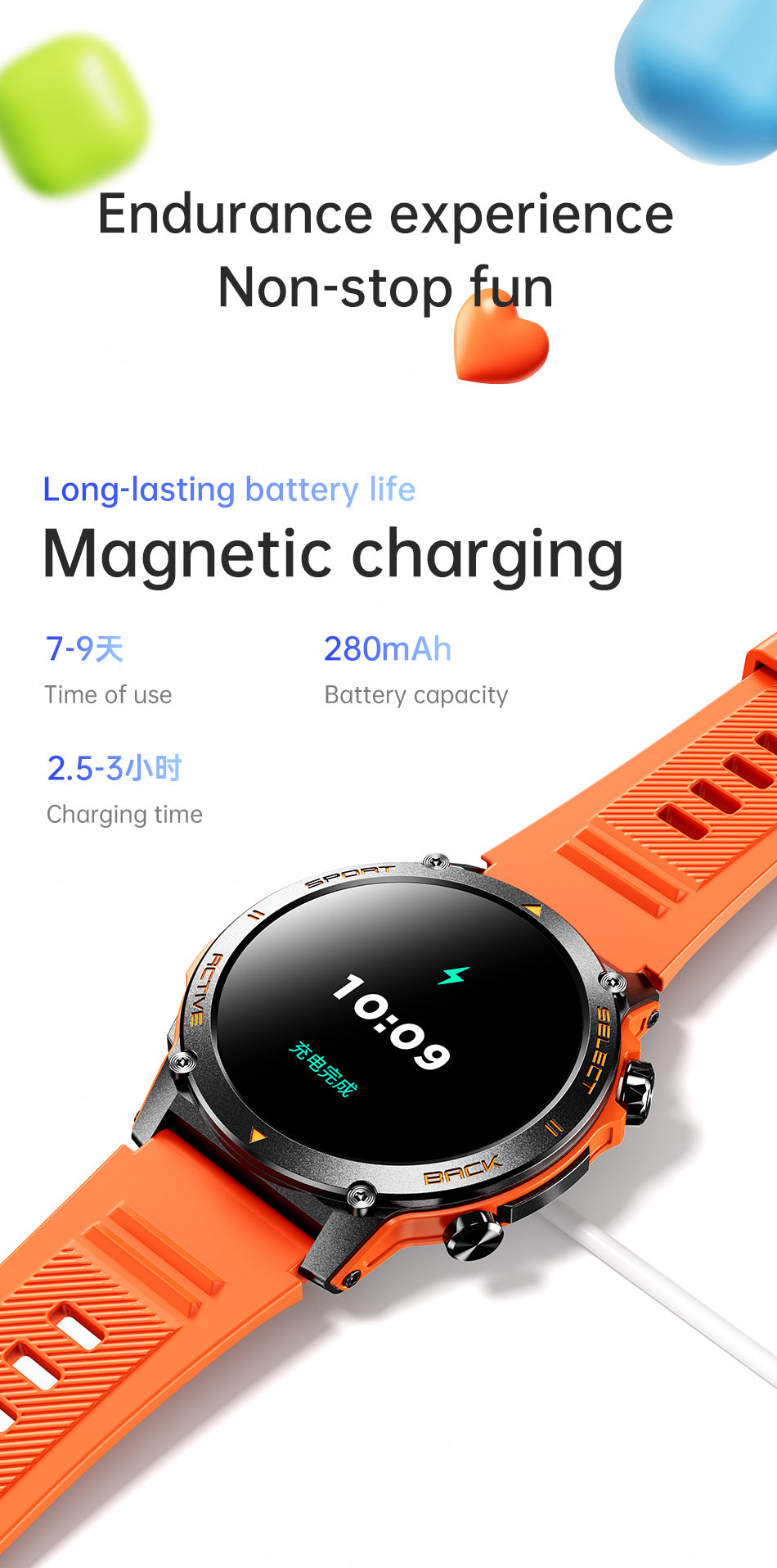 AWEI H52 AMOLED Smartwatch