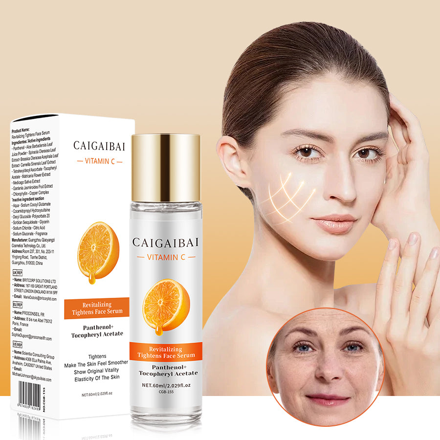Vitamin C & Hyaluronic Acid Face Serum – Anti-Wrinkle, Dark Spot Removal & Skin Tone Brightening