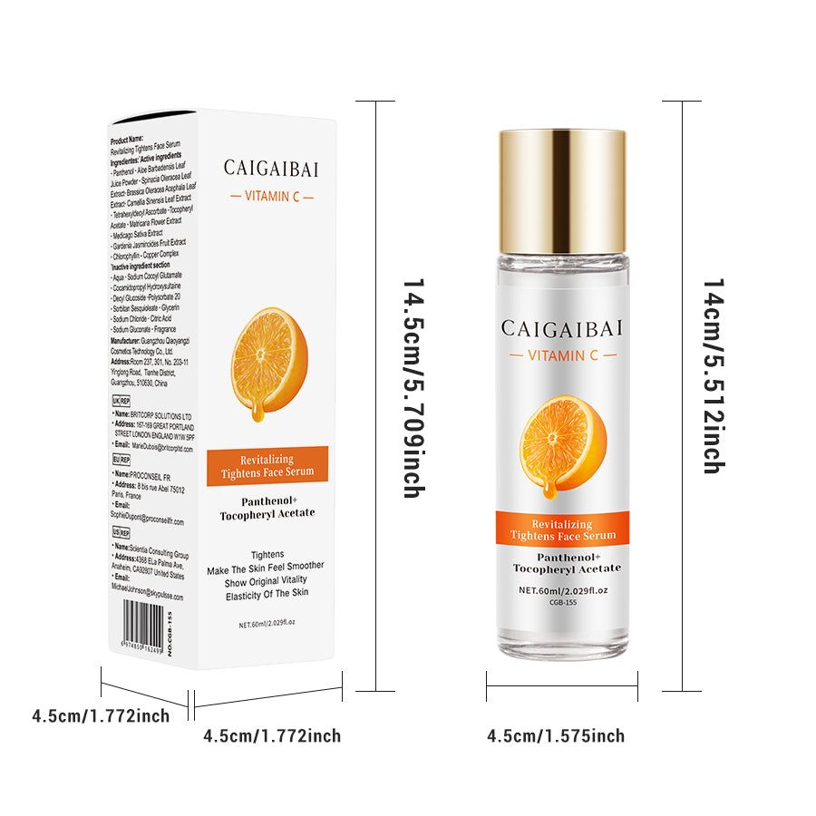 Vitamin C & Hyaluronic Acid Face Serum – Anti-Wrinkle, Dark Spot Removal & Skin Tone Brightening