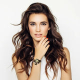 Bohemian Vintage Women’s Watch – Handmade Leather Bracelet Timepiece