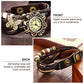 Bohemian Vintage Women’s Watch – Handmade Leather Bracelet Timepiece