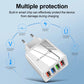 Multi-Port USB Charger | 4-Port 3A Fast Charging Wall Adapter