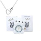 Eternal Rose Teddy Bear Jewelry Box & Name Necklace