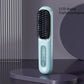 NUOYING S7 rechargeable hair straightening comb with compact design for travel and styling on-the-go.