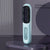 NUOYING S7 rechargeable hair straightening comb with compact design for travel and styling on-the-go.