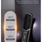 NUOYING S7 rechargeable hair straightening comb with compact design for travel and styling on-the-go.