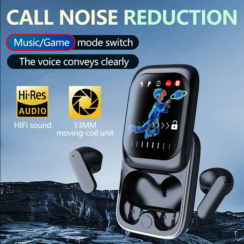 Bluetooth TWS Headphones | Gaming Mode & Touch Control