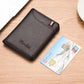 Ultra-Thin Men’s Wallet | Soft Leather Vertical Design
