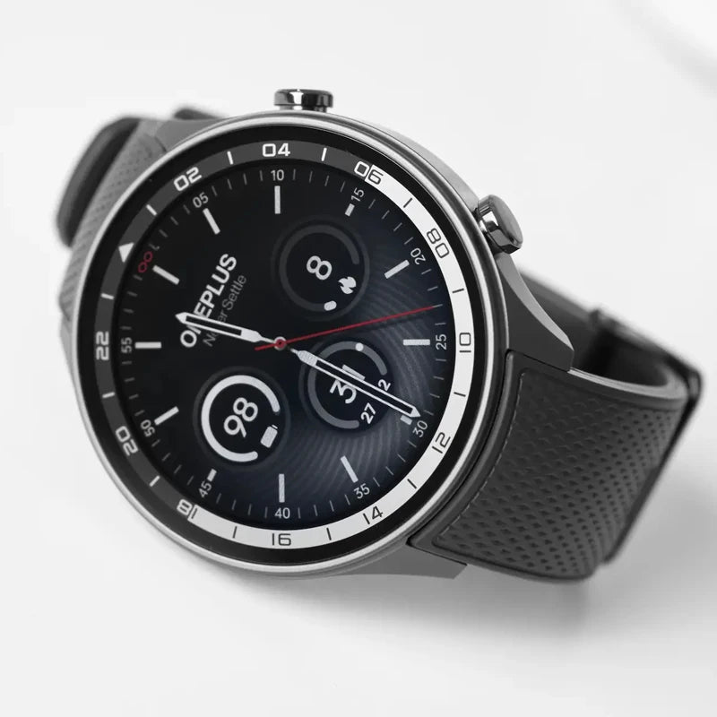 OnePlus Watch 2R, smartwatch AMOLED 1,43", Snapdragon W5, 100 h batterie, GPS, Wear OS