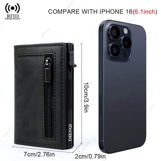 Men’s RFID Blocking Card Holder Wallet