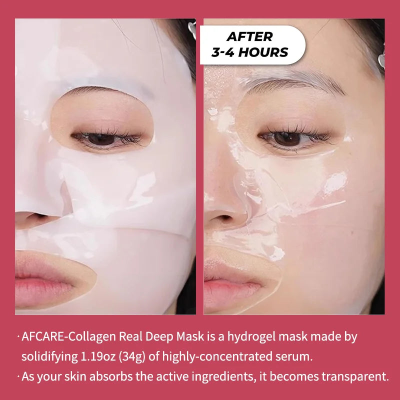 Bio Collagen Face Mask with Hyaluronic Acid – Anti-Aging & Deep Hydration