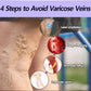Restore normal tendons and veins, no pain