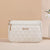 Women’s Embroidery Messenger Bag | Leather Handbag with Hair Ball