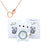 Eternal Rose Teddy Bear Jewelry Box & Name Necklace
