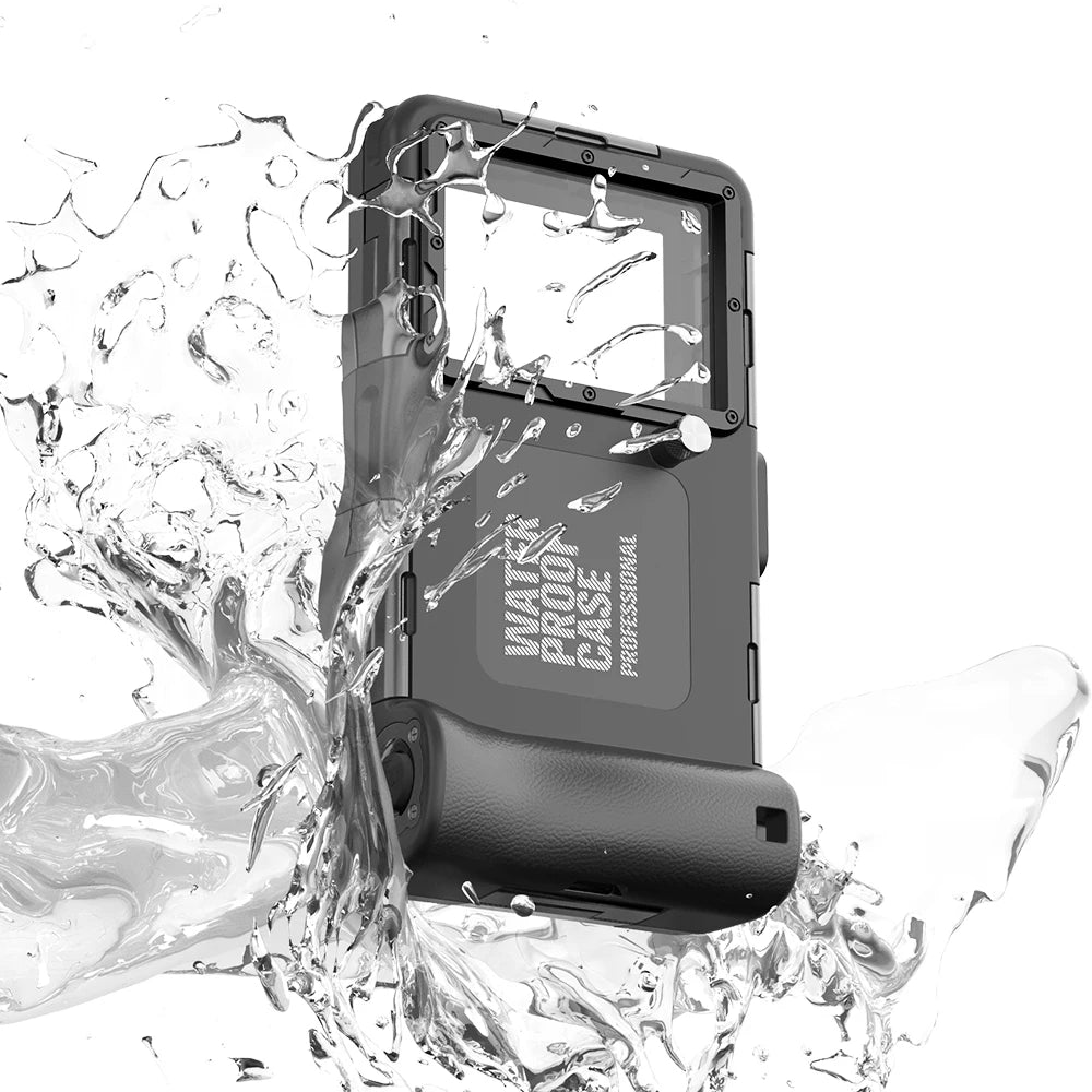 Coque de téléphone étanche Shellbox IP68, plongée 15 m/50 ft, multicolore