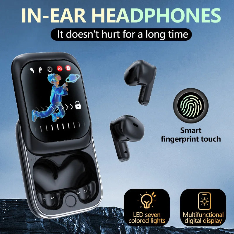 Bluetooth TWS Headphones | Gaming Mode & Touch Control