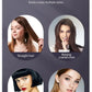 NUOYING S7 rechargeable hair straightening comb with compact design for travel and styling on-the-go.