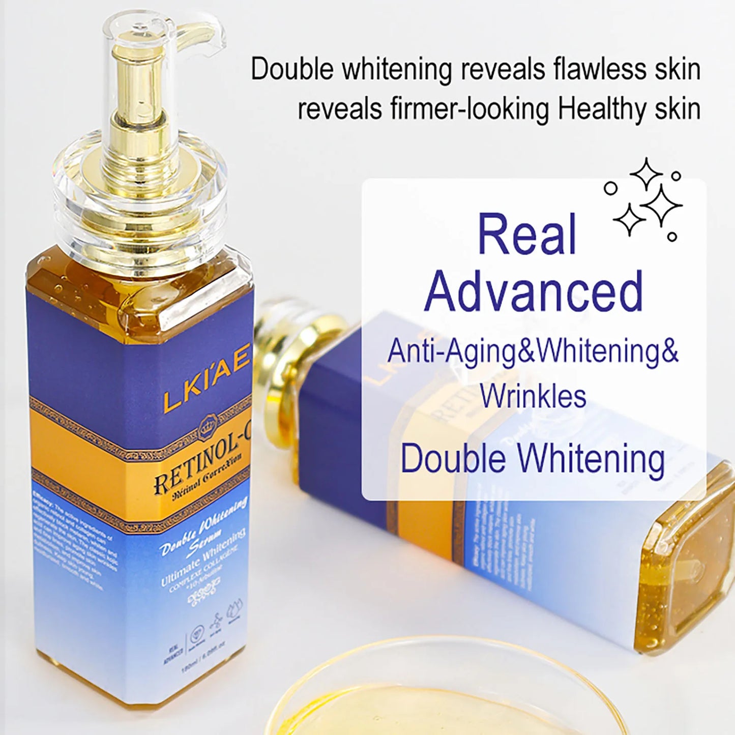 Ultimate Whitening Skin Care Set  Retinol & Collagen