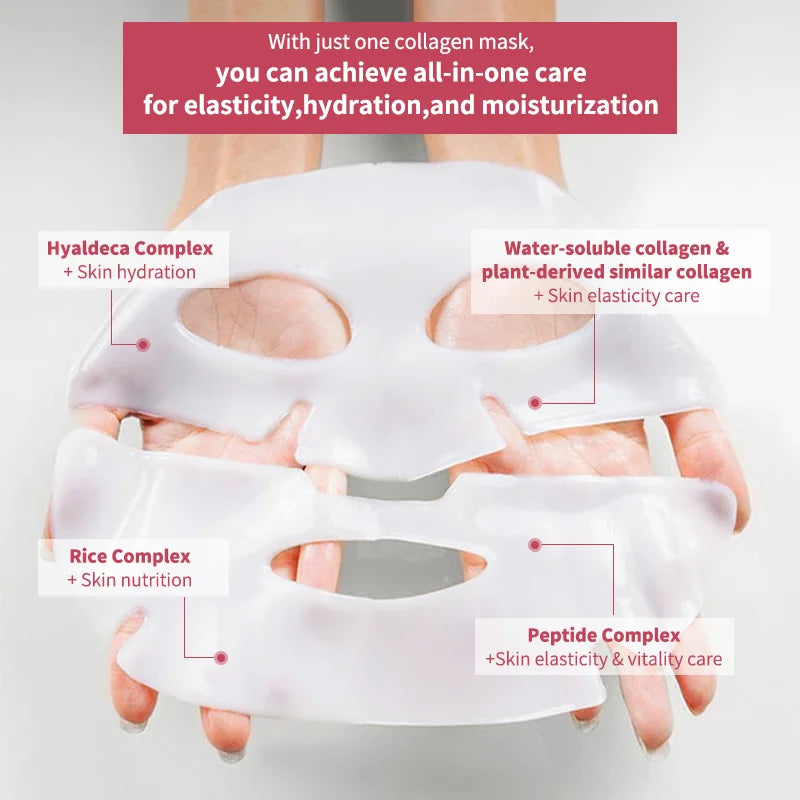 Bio Collagen Face Mask with Hyaluronic Acid – Anti-Aging & Deep Hydration