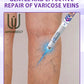 Restore normal tendons and veins, no pain