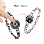 Bracelets connectés lumineux et vibrants Totwoo pour couples