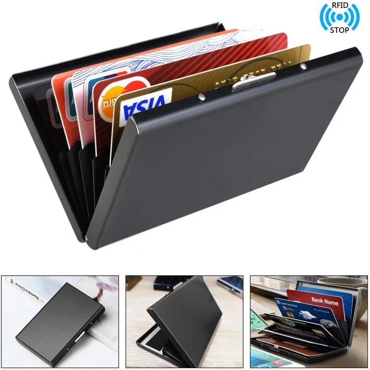 Minimalist RFID Blocking Card Holder Wallet