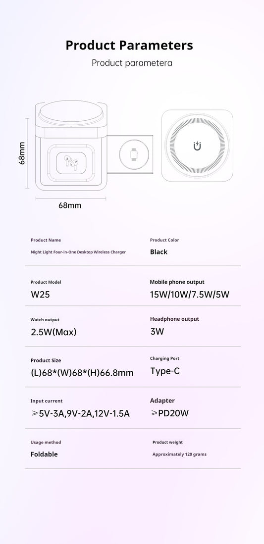 AWEI 3-in-1 Wireless Charger