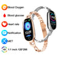 Fitness Smartwatch – Track Menstrual Cycle, Heart Rate, Blood Pressure, Sleep, Steps, Waterproof for iPhone & Android