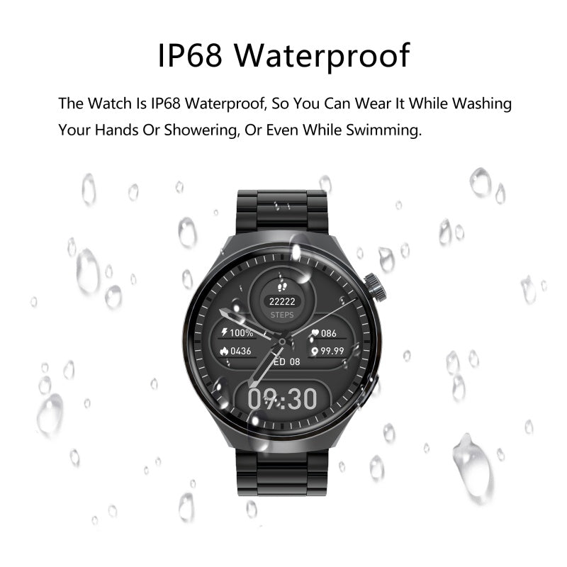 Men’s SENBONO V19 Smart Watch – Fitness, Heart Rate Tracking, Waterproof & Call Answering