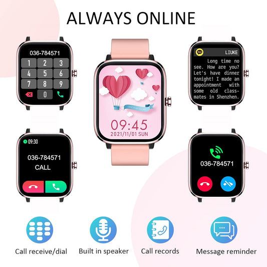 New Smartwatches on Sale – Message Alerts, Call Answering, Health & Fitness Monitoring, Activity Tracking, and Notification Reminders