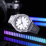 Deep Waterproof Watch – Comic Style Analog/Digital Wristwatch