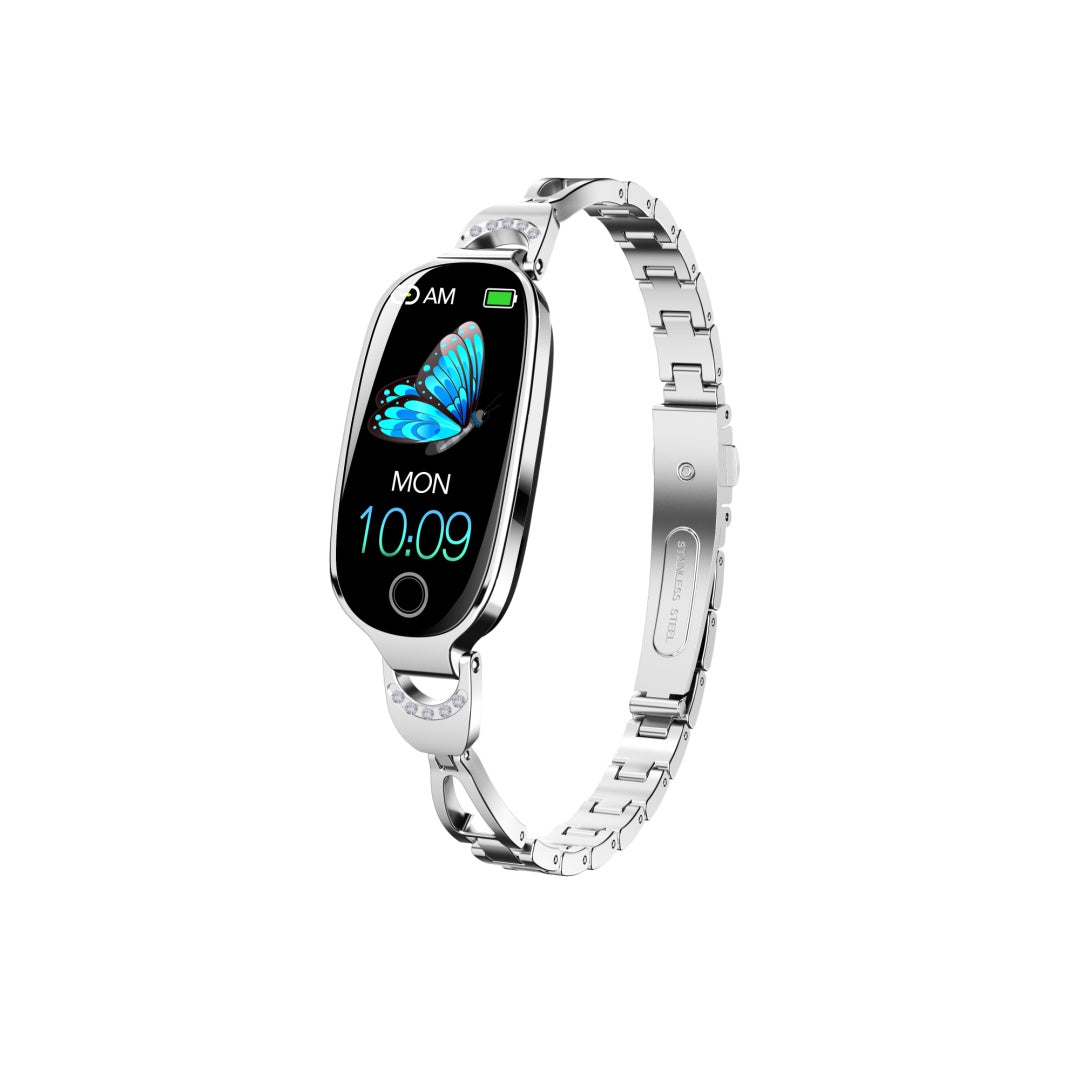 Fitness Smartwatch – Track Menstrual Cycle, Heart Rate, Blood Pressure, Sleep, Steps, Waterproof for iPhone & Android